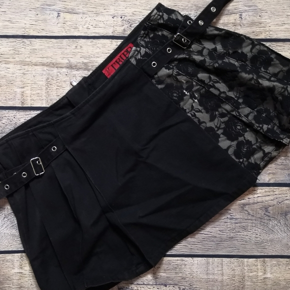Tripp nyc Dresses & Skirts - Tripp Hottopic Goth Skirt Black L Y2K